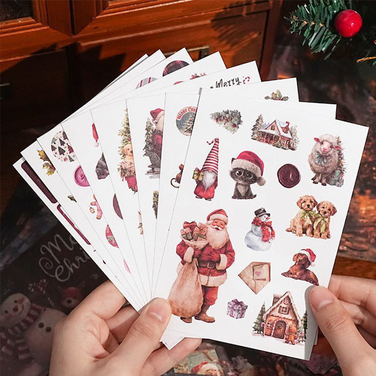 Merry Christmas Journaling Set (12 Items)