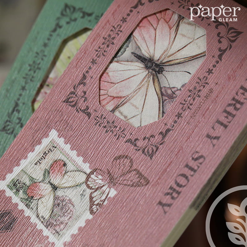 Papier de base décoratif série Papillon (42 pièces)