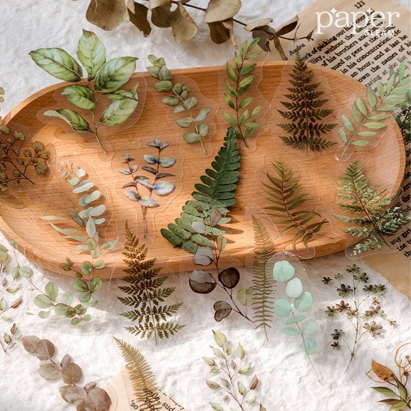 40-teiliges Stickerpaket der Natural-Serie