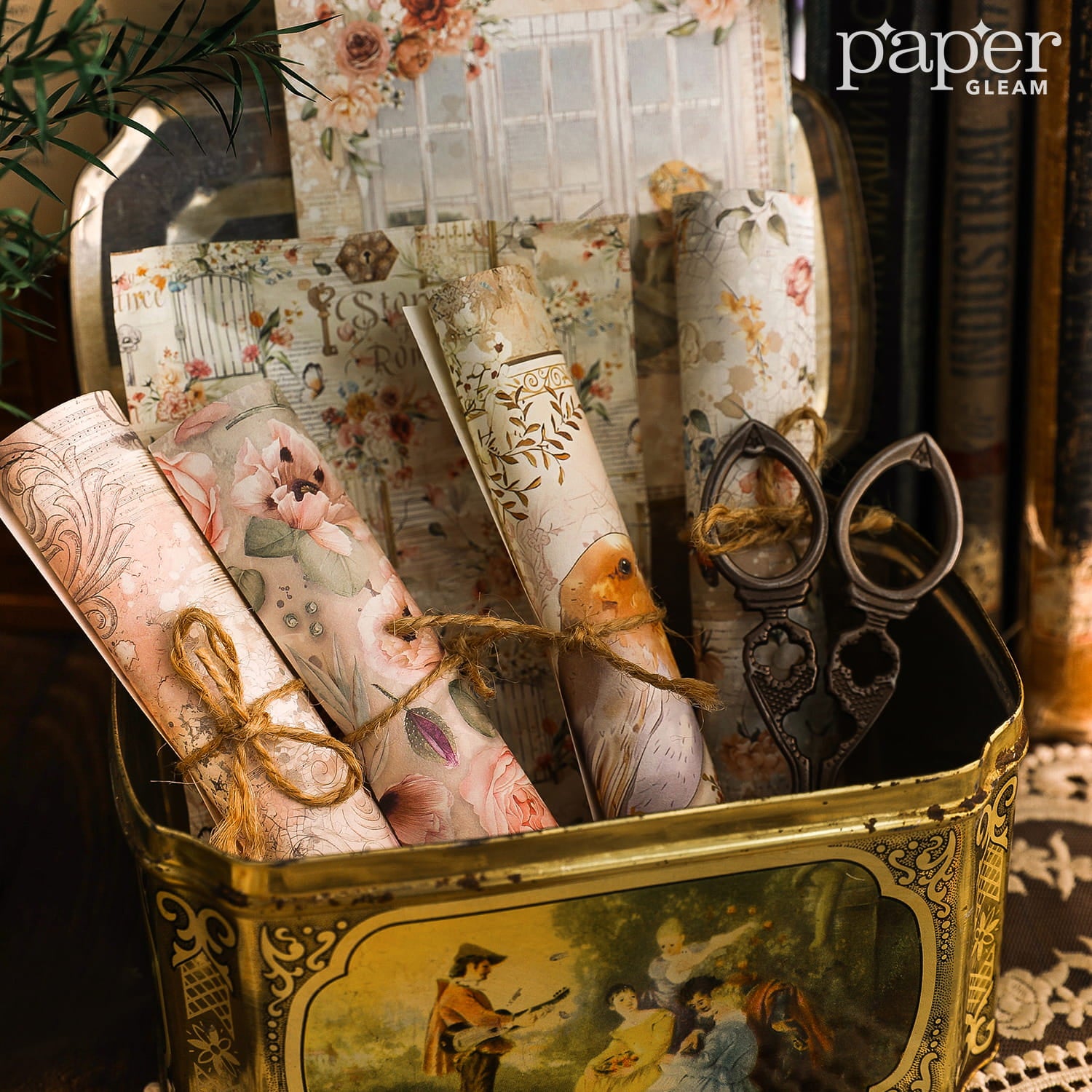 Pack de 60 matériaux de décoration Dream Glaze Series