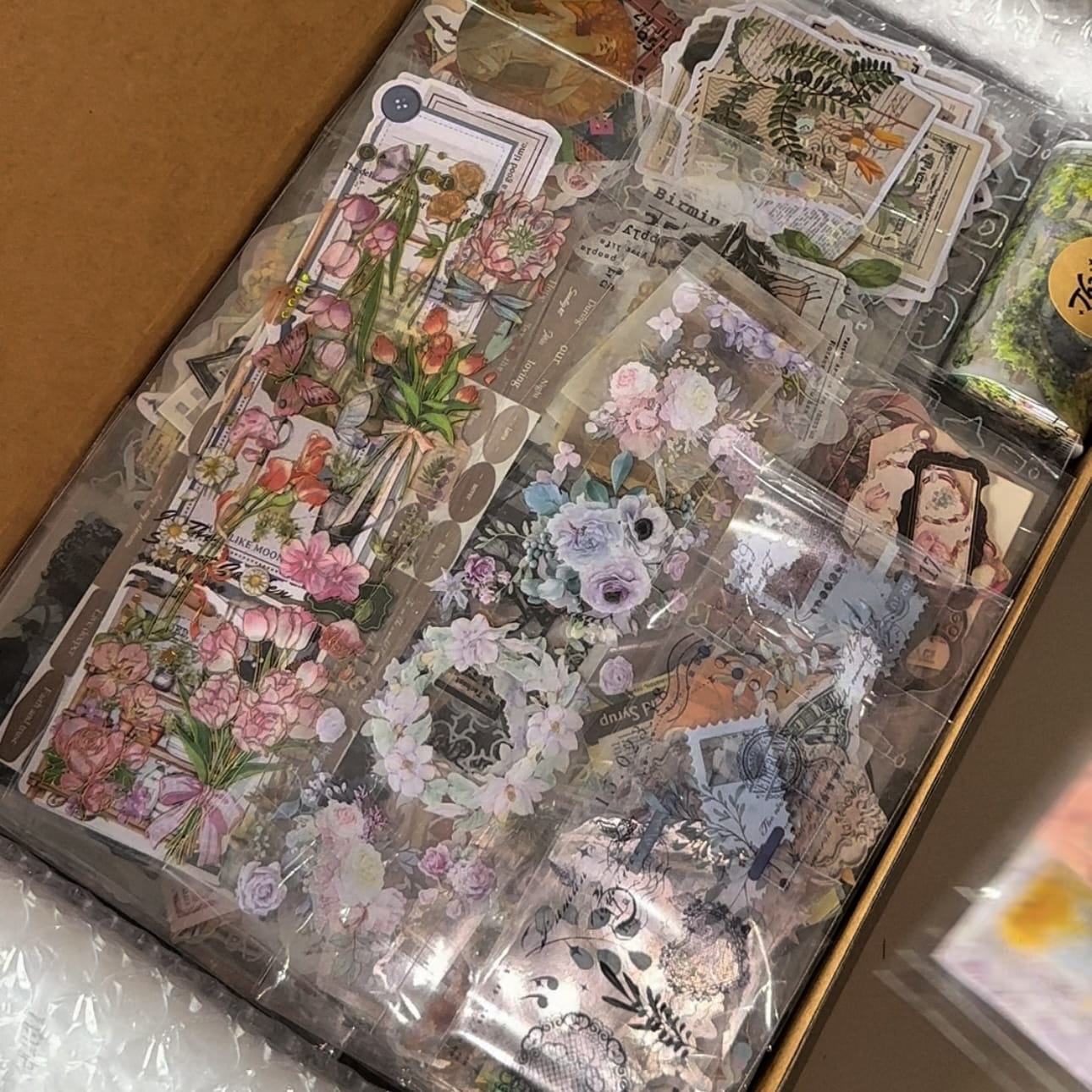 Vintage-Inspired Ephemera Scrapbooking Mystery Box