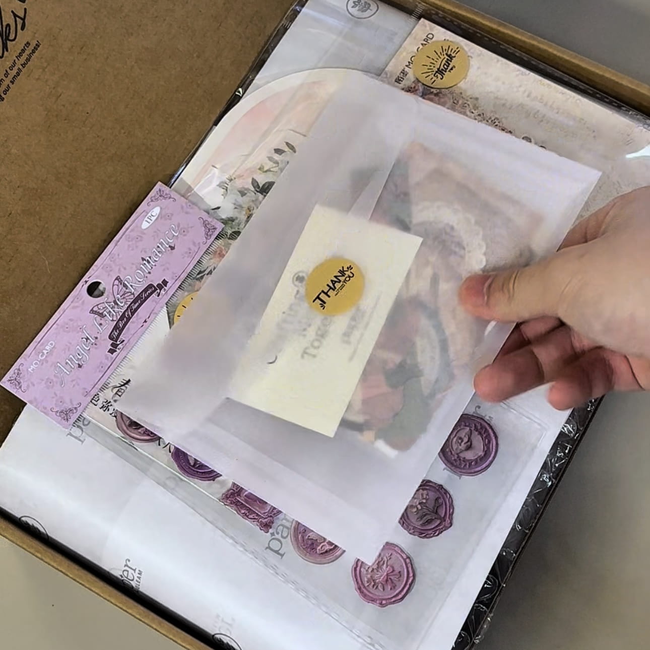 Vintage-Inspired Ephemera Scrapbooking Mystery Box