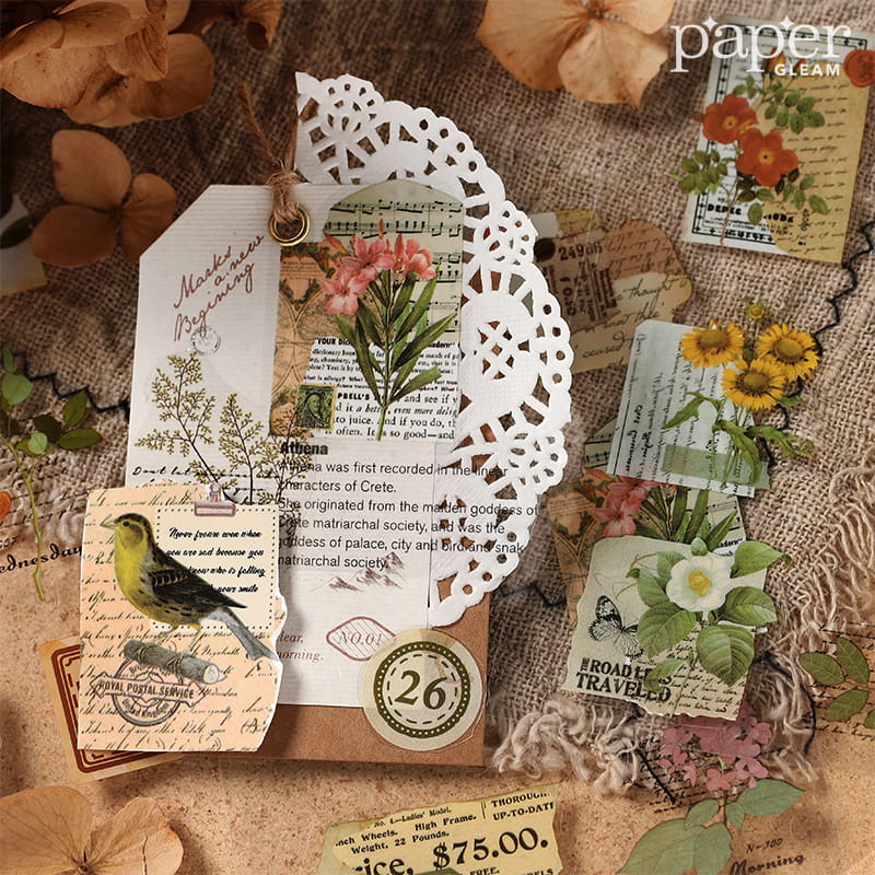 20 Sheets Pre-cut PET Sticker Book