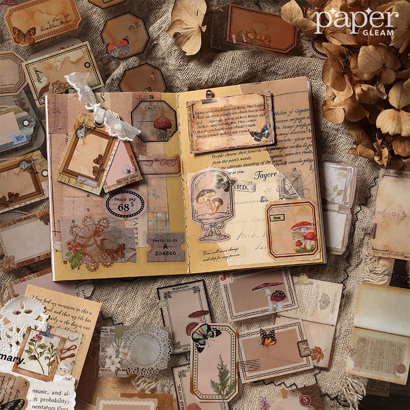 20 Sheets Pre-cut PET Sticker Book