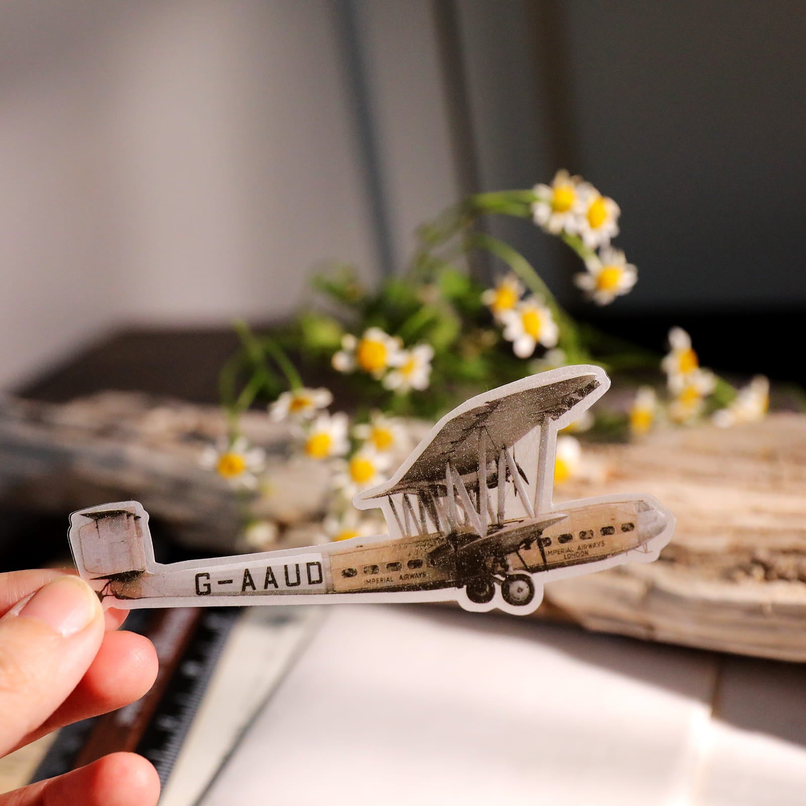 Vintage Vellum Stickers (63 Pcs)