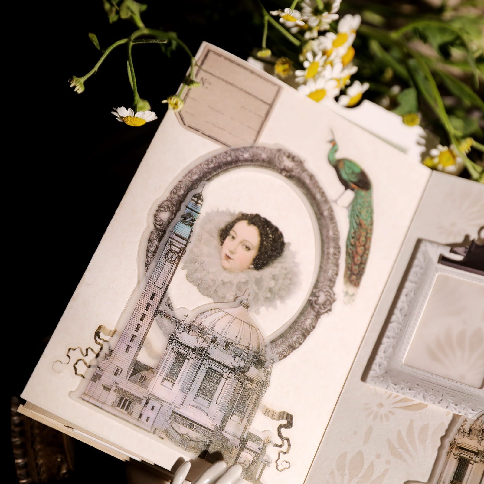 Vintage Vellum Stickers (63 Pcs)