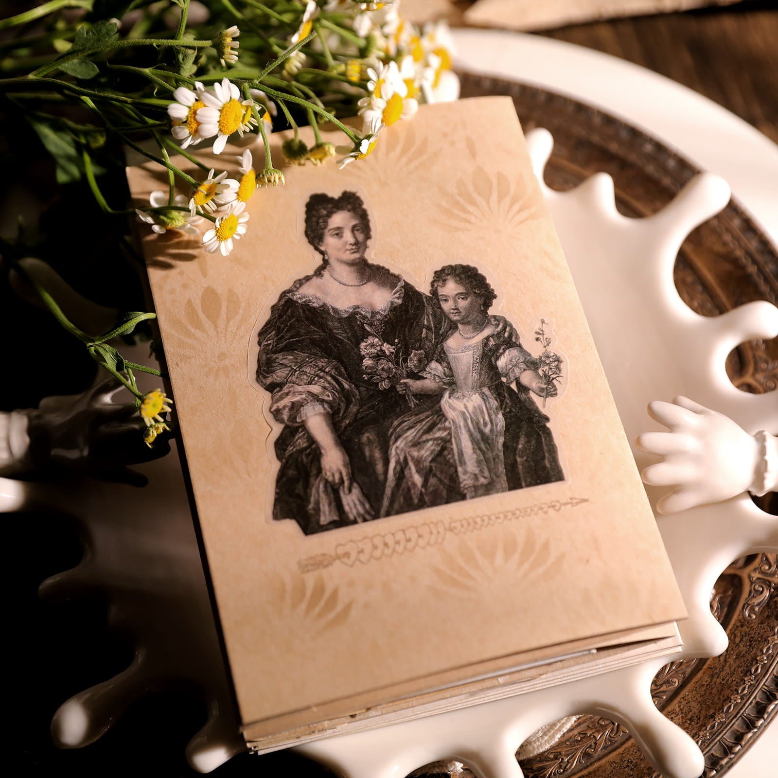 Vintage Vellum Stickers (63 Pcs)