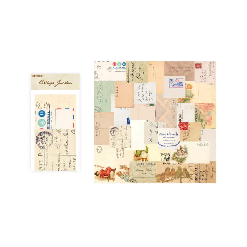 60 pièces de papier classique 