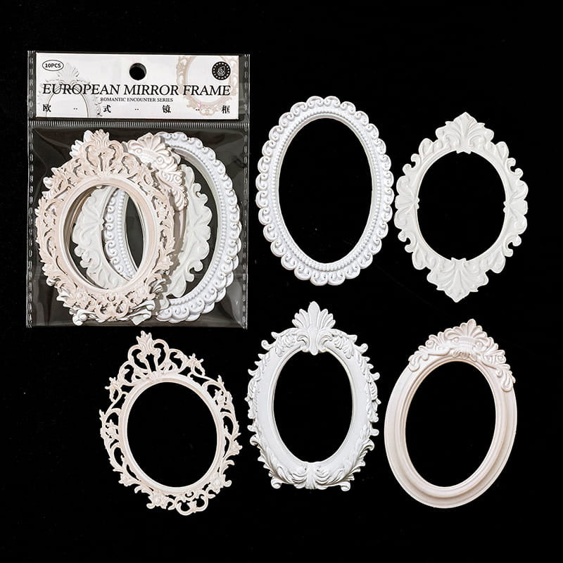 Lot de 10 cadres photo décoratifs style Relievo 
