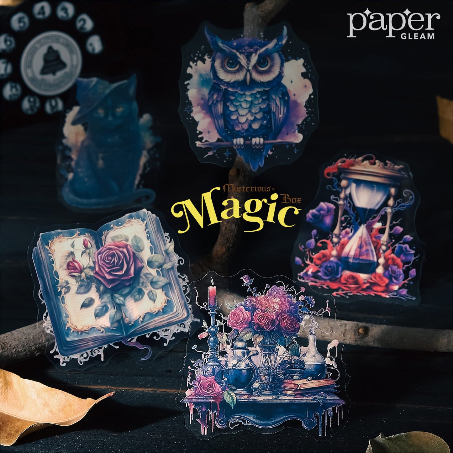 20 Pcs Magic Mystery Sticker Pack