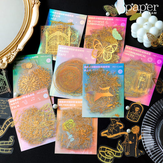 45 Pcs Golden Sticker Pack