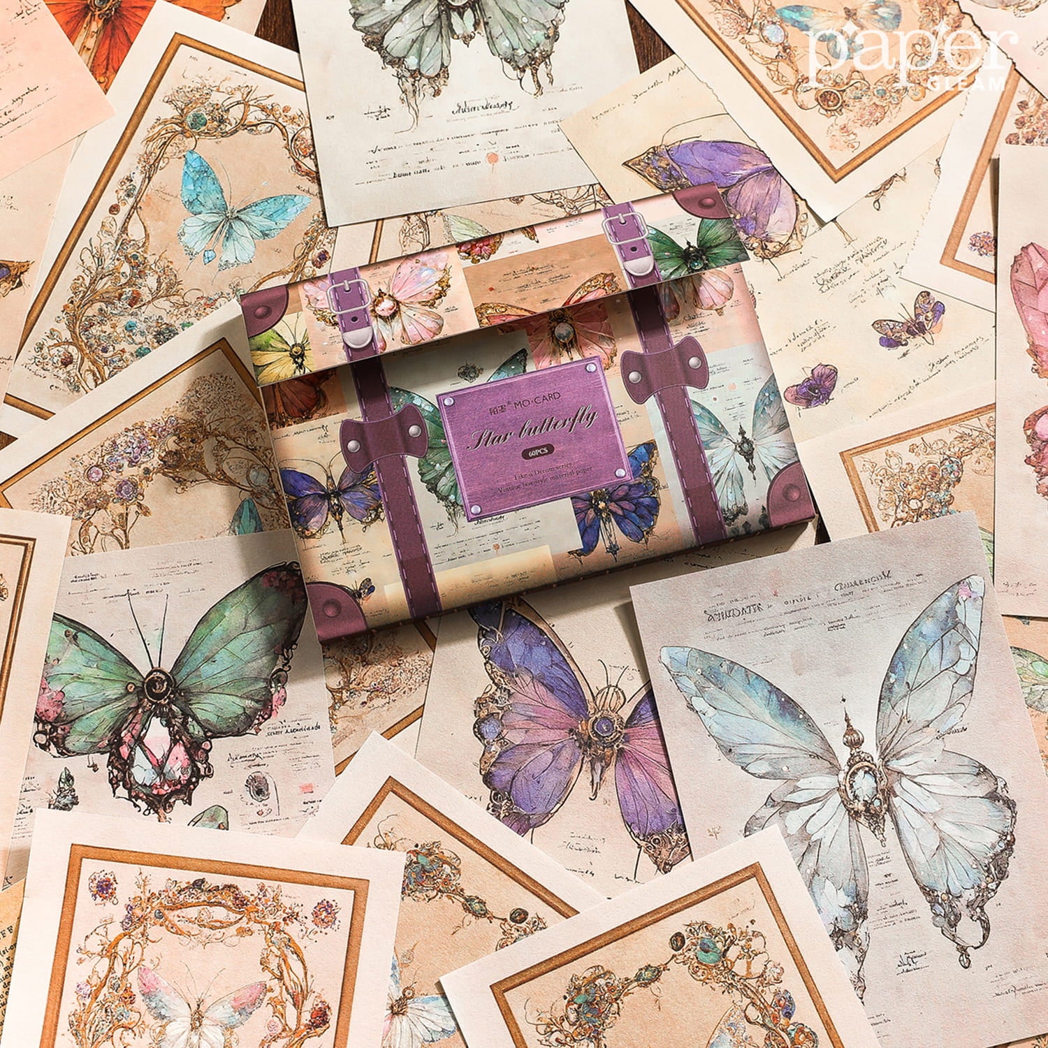 60-teiliges Deko-Materialpaket der Dream Glaze-Serie