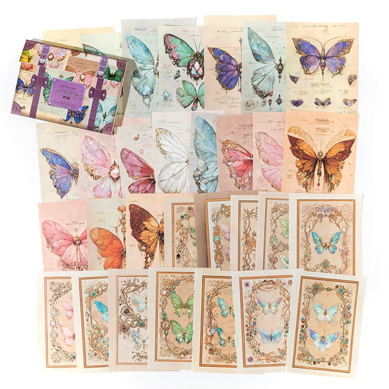 60-teiliges Deko-Materialpaket der Dream Glaze-Serie
