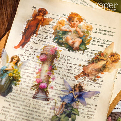 30 Pcs Fairy Maiden Series PET Sticker Pack