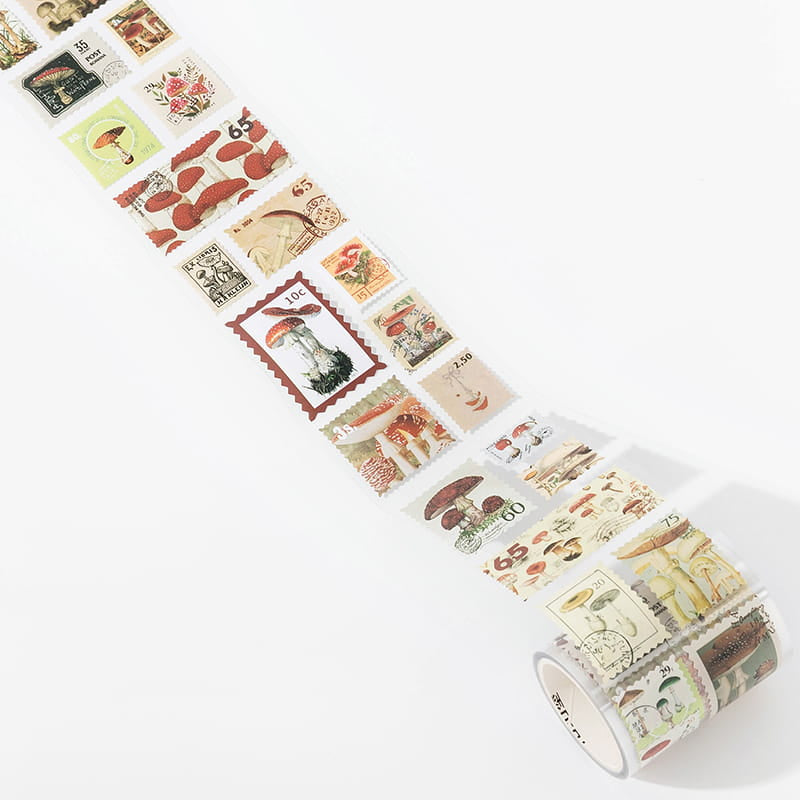Vintage Coated Paper Stamp Tape (2m)