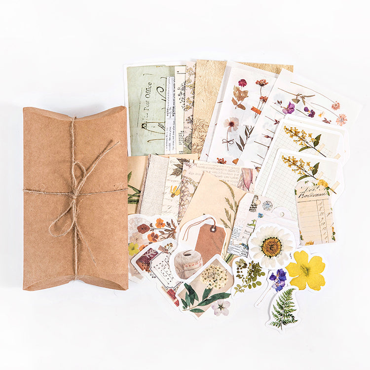 30-teiliges Retro-Materialpaket