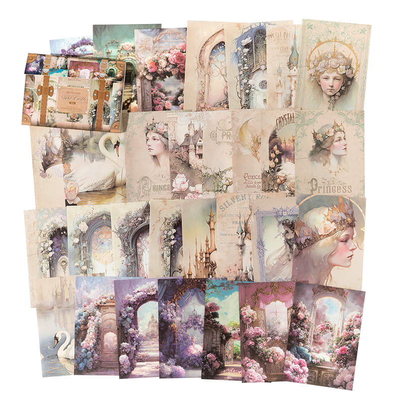 60-teiliges Deko-Materialpaket der Dream Glaze-Serie