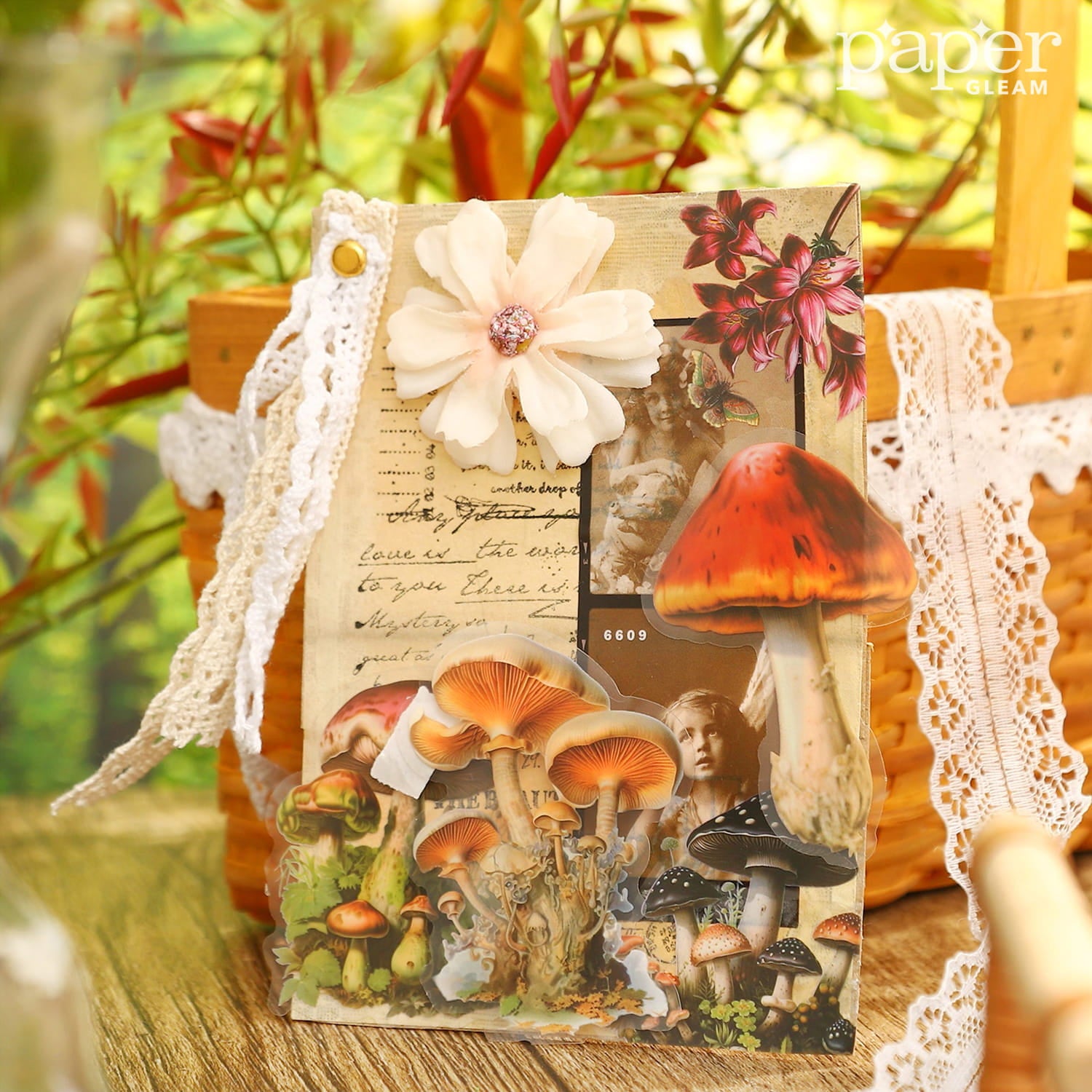 Mushroom Sticker Pack - 50 Fun Assorted Stickers