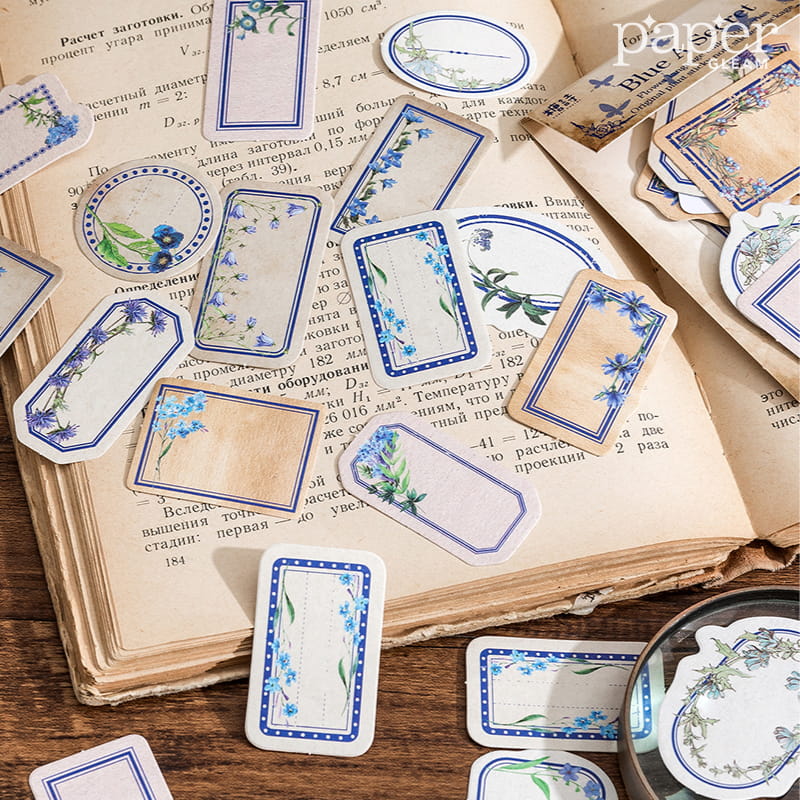 45 Pcs Botanical Theme Deco Sticker Pack