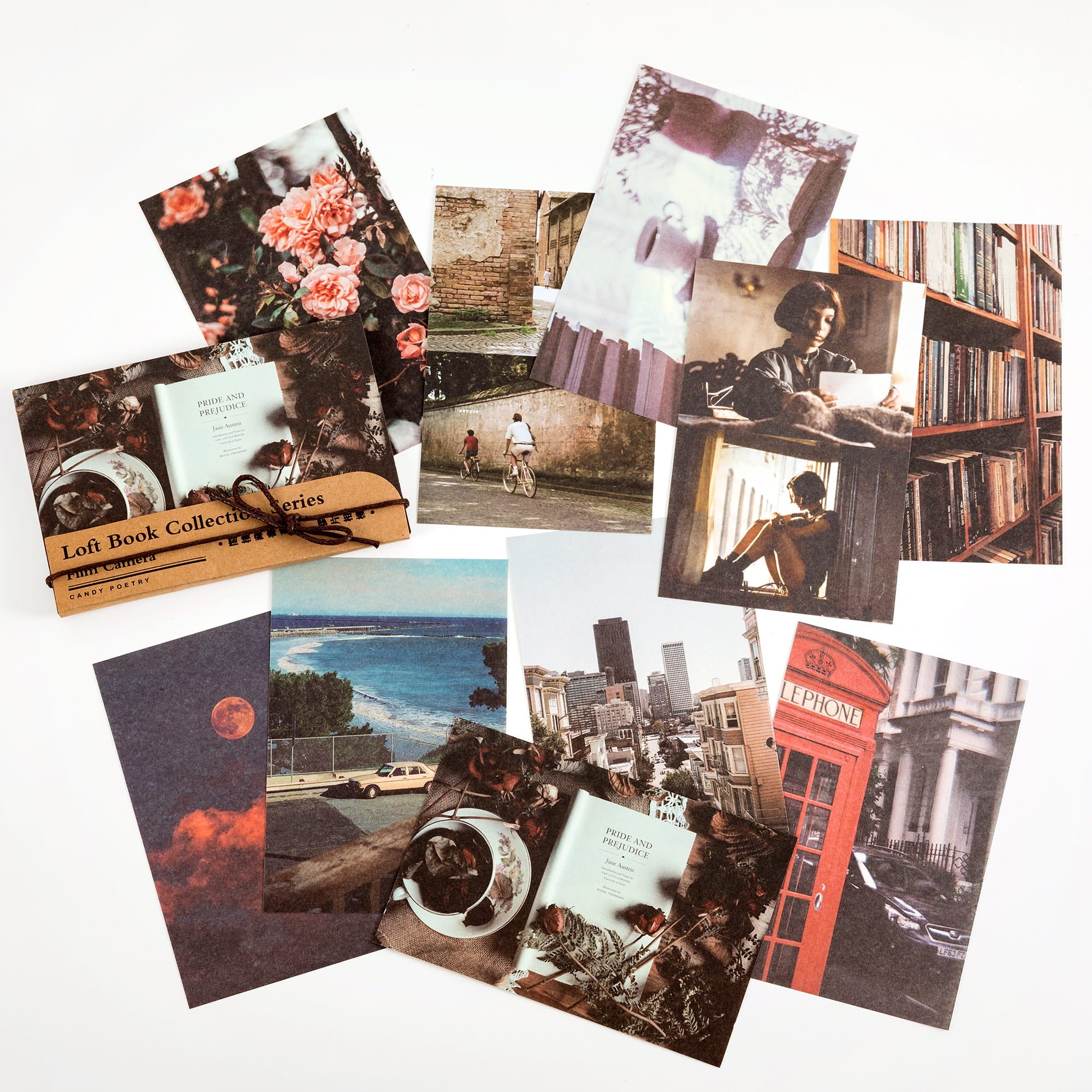Lot de 60 livres en papier vintage 