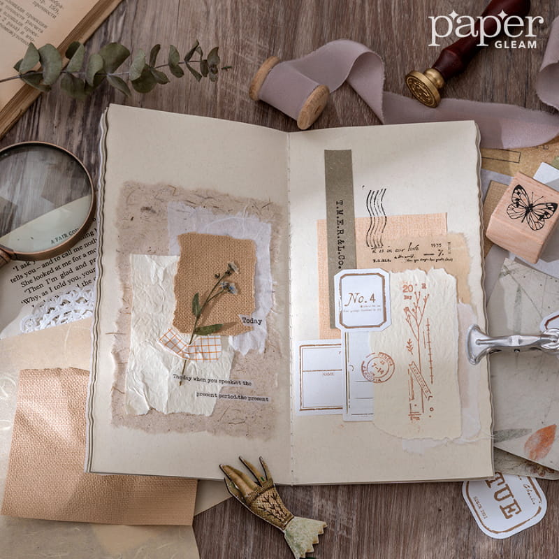 30 Pcs Tender Feelings Series Deco Material Paper Pack