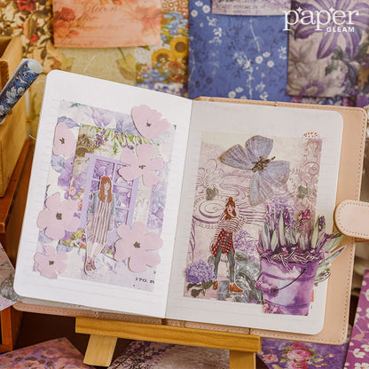 100 Pcs Nature Series Deco Material Paper Book