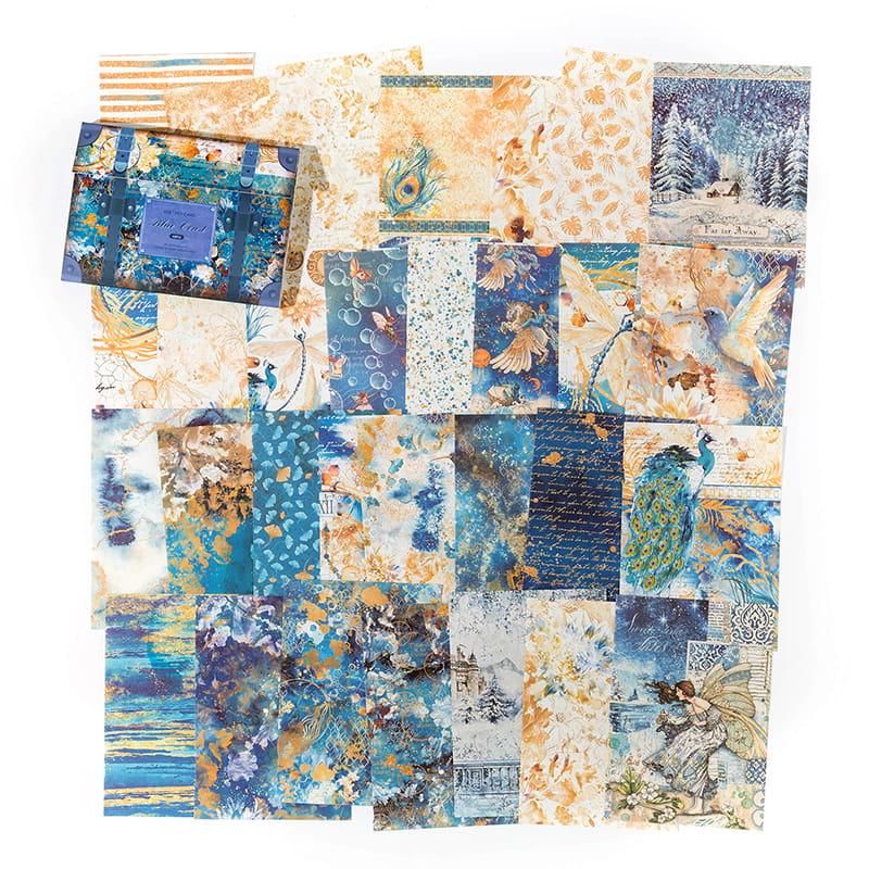 60-teiliges Deko-Materialpaket der Dream Glaze-Serie