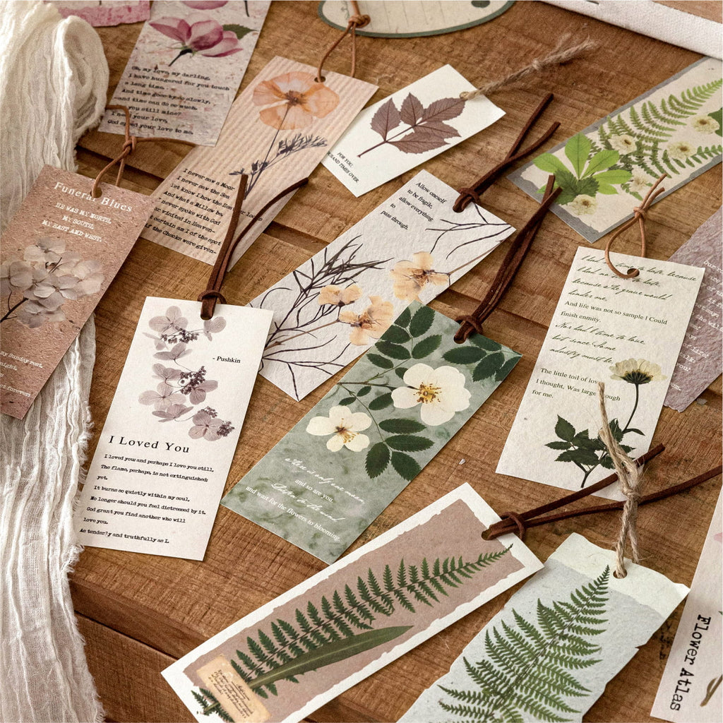 100 PCS Dried Flower Series Material Pack