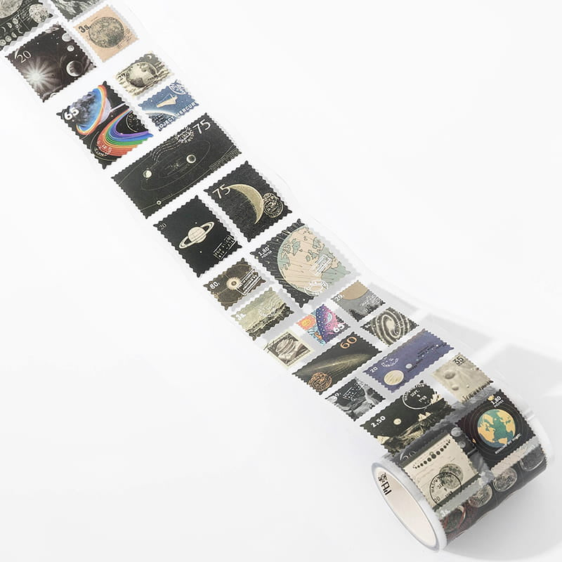 Vintage Coated Paper Stamp Tape (2m)