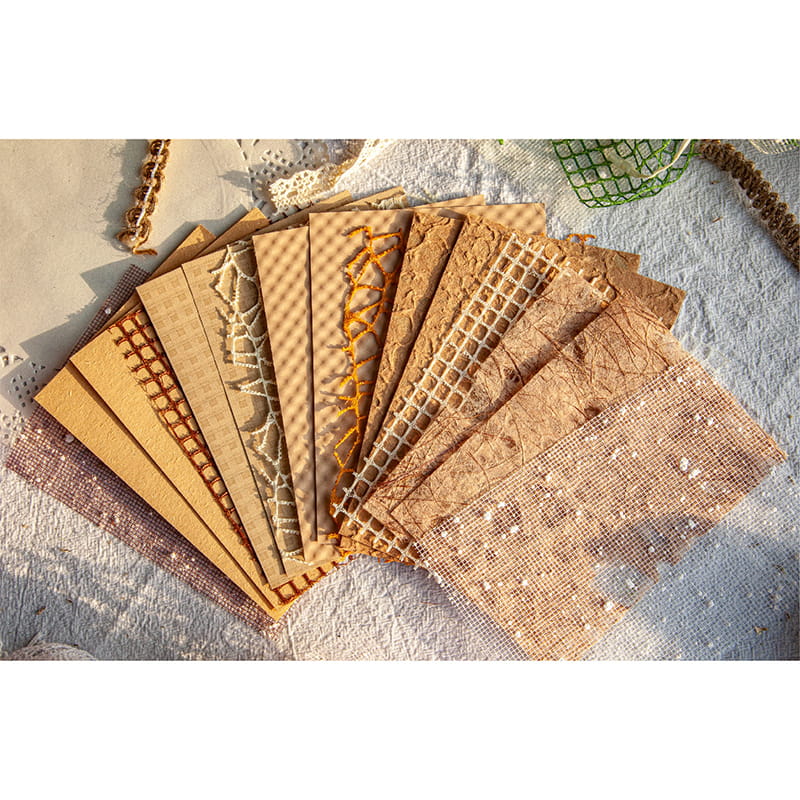 Lot de 16 feuilles de papier mixtes 