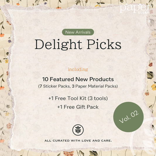 PaperGleam™ Delight Picks (Vol. 02) | New Arrival