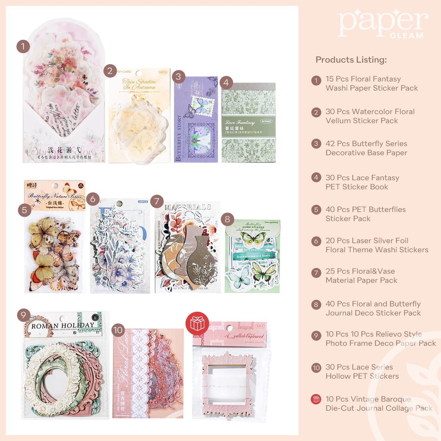 PaperGleam™ Delight Picks (Vol. 02) | New Arrival