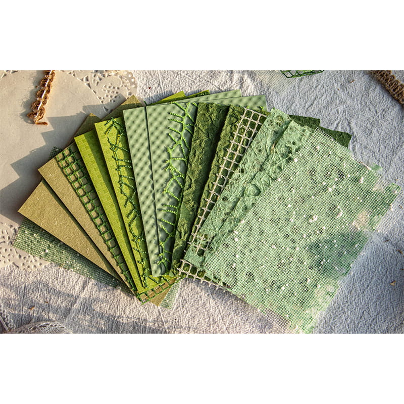 Lot de 16 feuilles de papier mixtes 