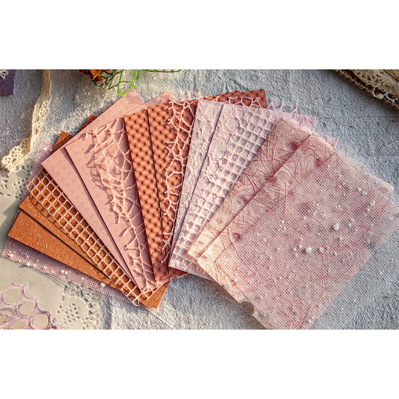 Lot de 16 feuilles de papier mixtes 