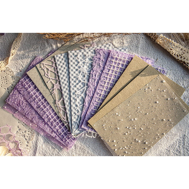 Lot de 16 feuilles de papier mixtes 